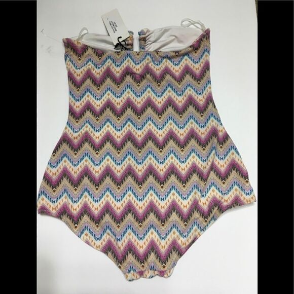 Rachel Pally zig zag swimsuit. NWT - Picture 2 of 6